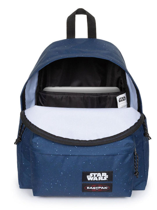Eastpak Day Pak'r School Bag Backpack Junior High-High School Blue with Water Bottle Holder 24Liters
