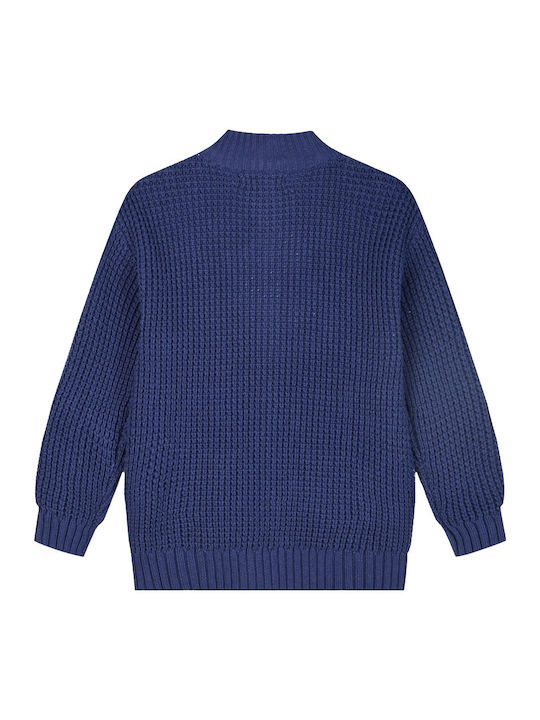 Kids Cardigan Knitted Maroon