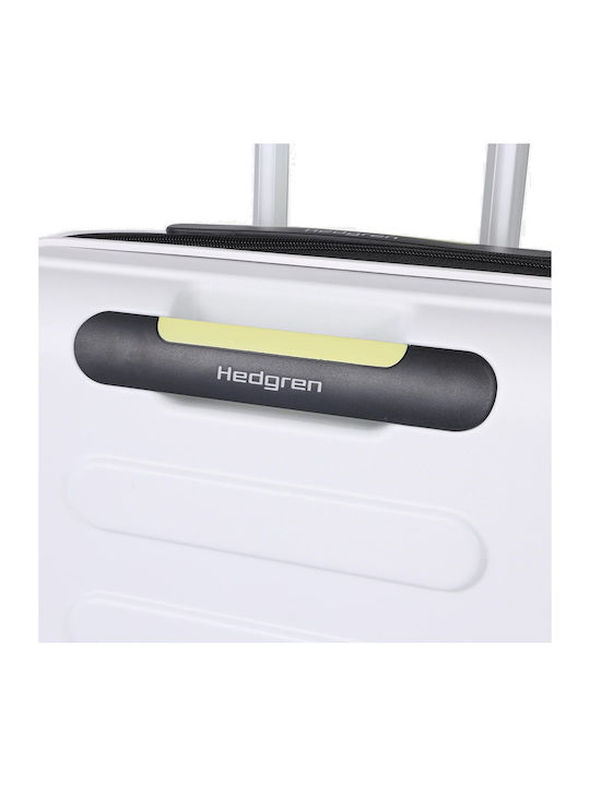 Hedgren Куфар За Пътуване Кабинен Твърд Vaporous Сив С 4 Колела Височина 55см
