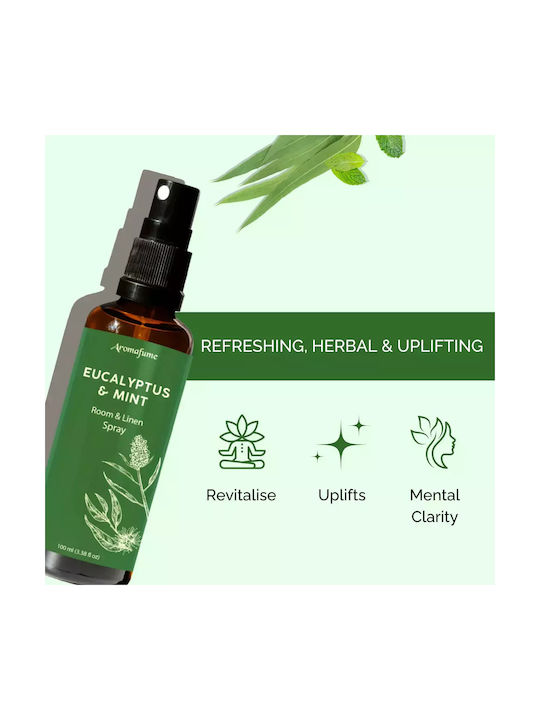 Natural Room Linen & Pillow Spray Ευκάλυπτο Μέντα 100ml