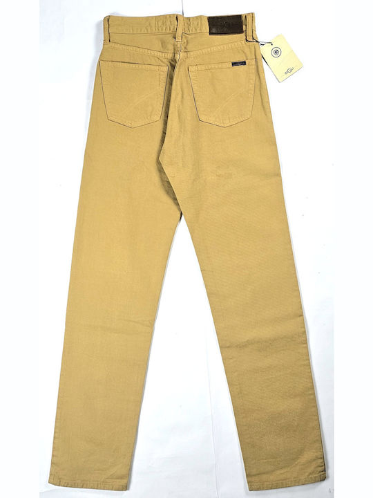 Trousers mustard