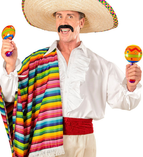 Aufblasbares Maraca-Glocken-Accessoire 20 cm