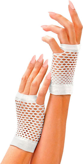 Accessoires Kurze Fingerhandschuhe Weiß