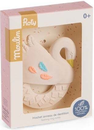 Moulin Roty Inel de dentiție din cauciuc pentru 0 m+