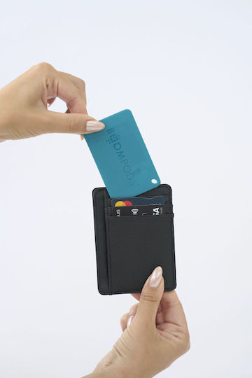 Boompods Boomcard Rechargeable Apple Find My Ocean Blue