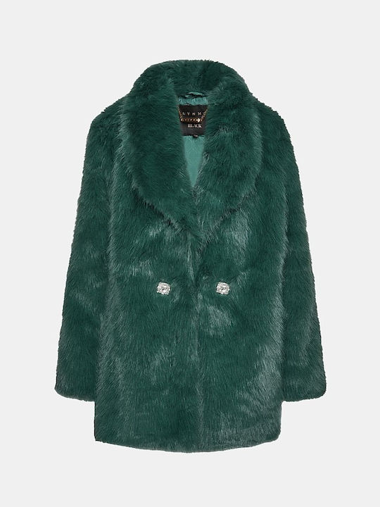 Lynne Women's Short Fur Green