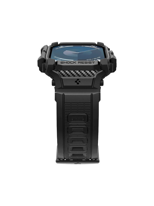 Spigen Rugged Armor Pro Matte Black-apple Watch 10 46mm Acs08604