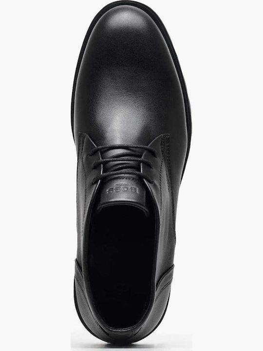 Leather Chukka Boots Black