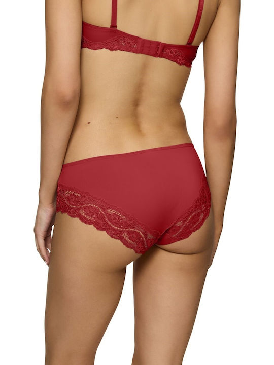 Lovely Micro Hipster Women's Slip Red