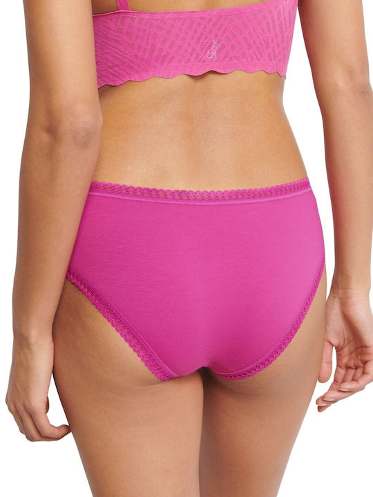 Βαμβακερά Women's Slip 3Pack Red-pink