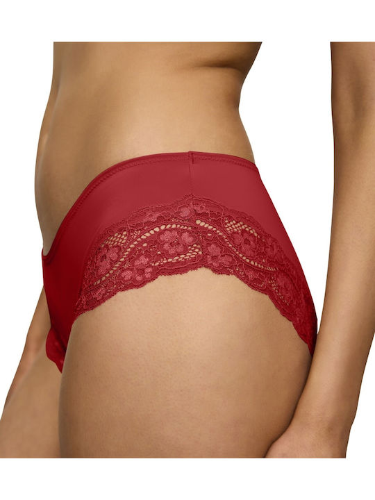 Lovely Micro Hipster Women's Slip Red