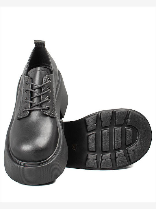 Starynite Γυναικεία Oxfords σε Μαύρο Χρώμα