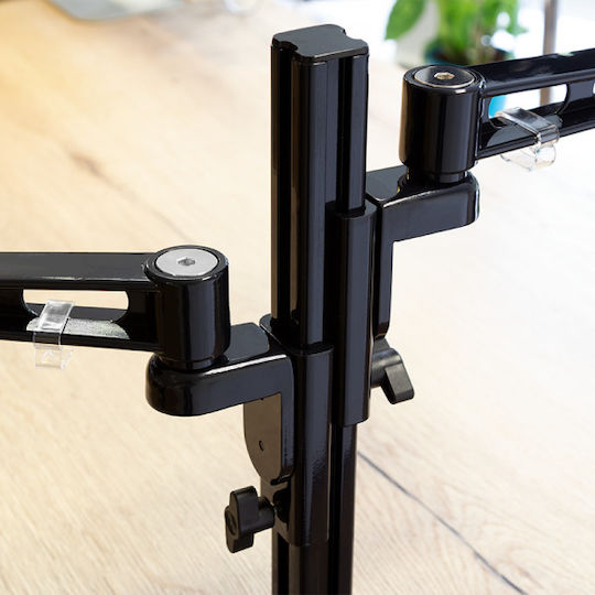 LogiLink Stand Desk Mounted for 2 Monitors up to 26" with Arm (BP0074)