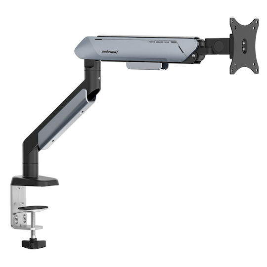 Anda Seat Stealth Pro II A9 Βάση Γραφείου Οθόνης έως 42" με Βραχίονα Ασημί