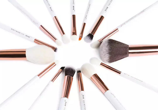 Professional Set with Makeup Brushes and Sponges for Foundation 15pcs