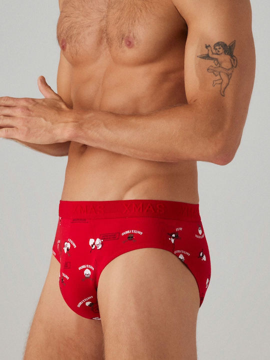 Ysabel Mora Men's Brief Red