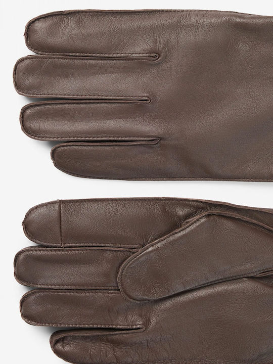 Hugo Boss Men's Gloves Brown