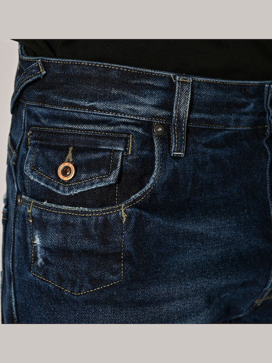 Men's Jeans Pants Loose Fit Blue