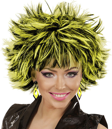 Cercei Accesorii Neon Negru Galben