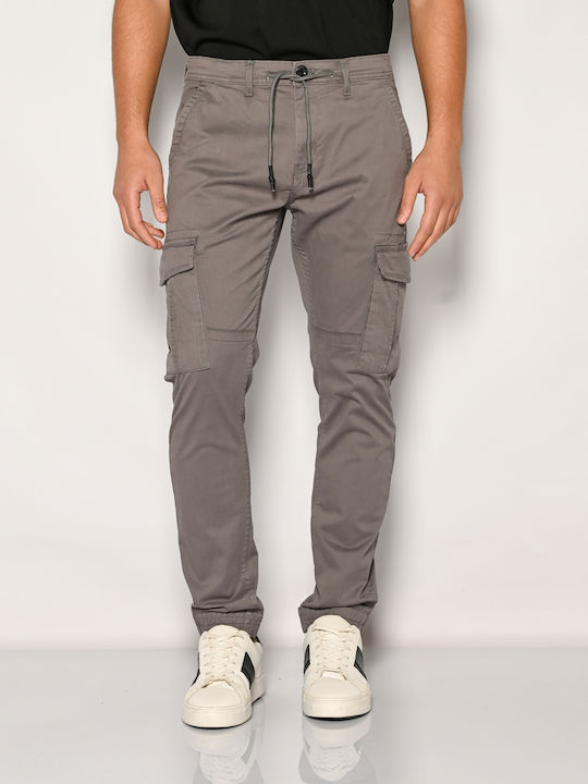 Brokers Jeans Trousers Cargo Gray