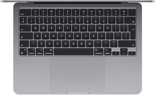 Apple MacBook Air 13" (2024) 13.6" Retina Display (M3-8-core/16GB/256GB SSD) Space Gray (GR Keyboard)