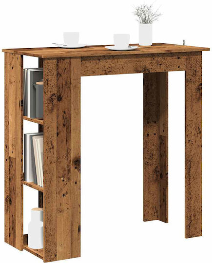 Table Bar Wooden Coffee 102x50x103.5cm