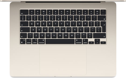 Apple MacBook Air 15" (2024) 15.3" IPS Retina Display (M3-8-Core/16GB/256GB SSD) Starlight (GR Keyboard)