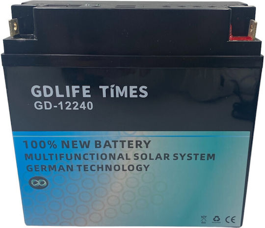 GDLIFE TIMES Solar Lighting System With 4 Lamps GD-12240