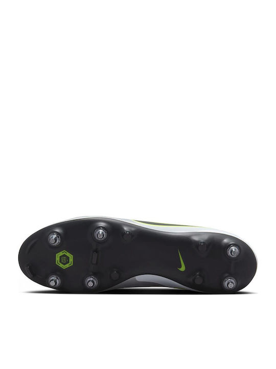 Nike Tiempo Legend 10 Academy Ποδοσφαιρικά Παπούτσια με Τάπες SG-Pro Ασημί
