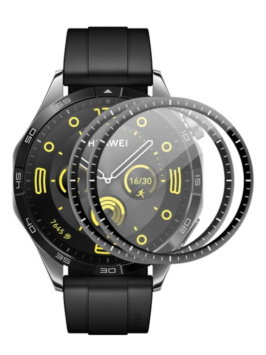 Huawei Watch Gt 5 46mm 2τμχ Enkay 3d Full Coverage Soft Pc Edge Pmma Hd Screen Film