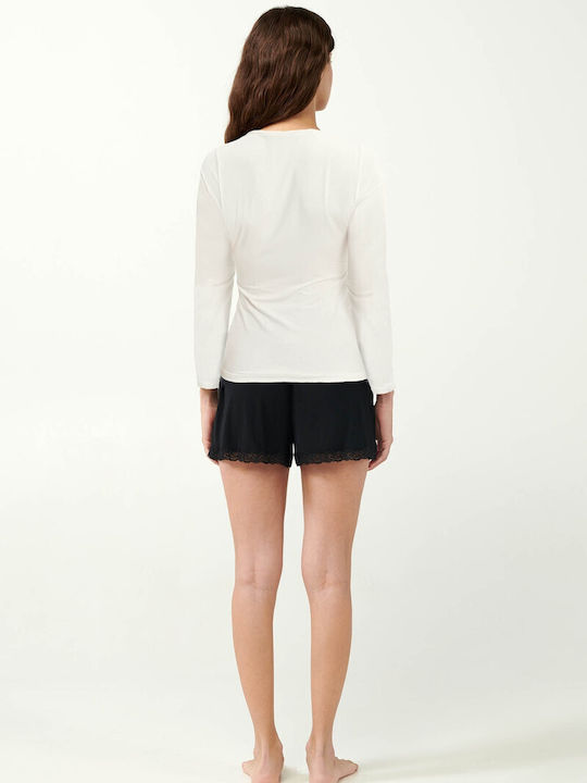 Women's Long Sleeve T-Shirt Beige