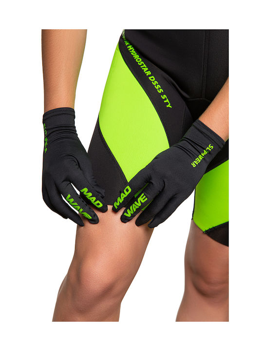 Mad Wave Cycling Gloves Black