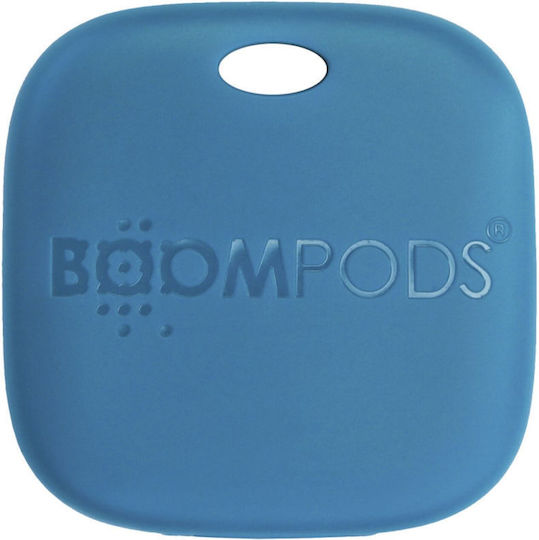 Boompods BoomTag Wiederaufladbare Apple Find My Blau & Schwarz 2 Stück