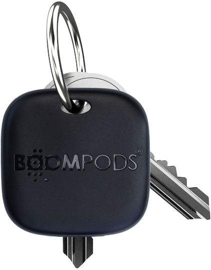 Boompods BoomTag Wiederaufladbare Apple Find My Blau & Schwarz 2 Stück