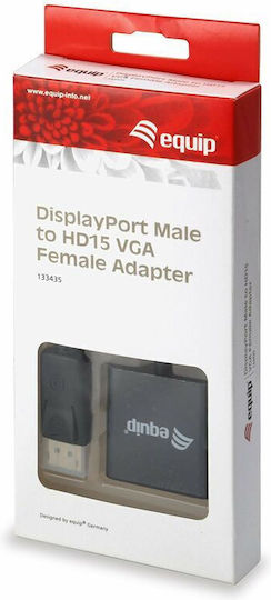 Equip 133435 Konverter DisplayPort männlich zu VGA weiblich 1Stück