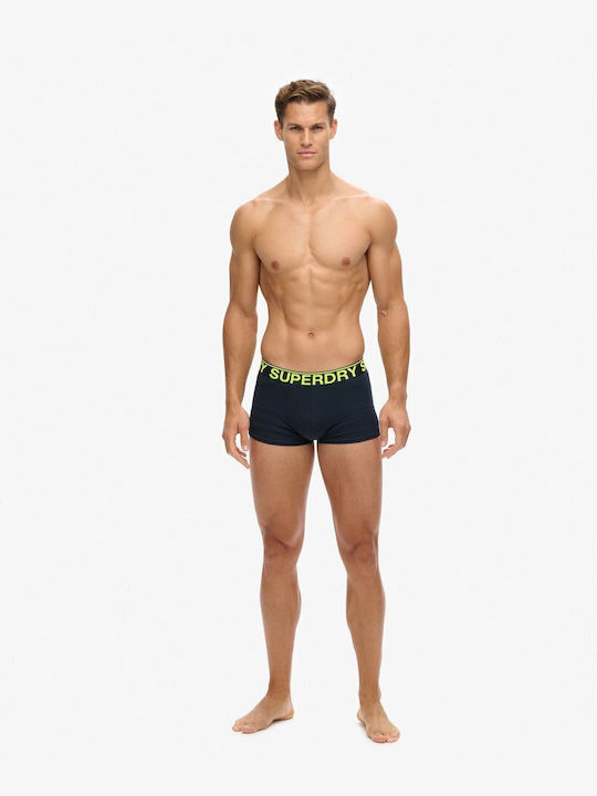 Ανδρικά Μποξεράκια Eclipse Navy/neon 3Pack