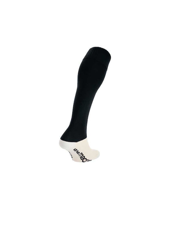 Macron Round Football Socks Black 1 Pair