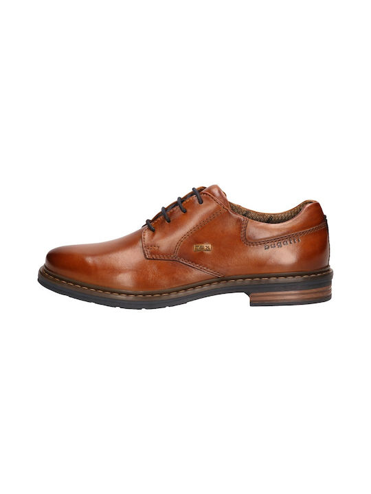 Bugatti Men's Leather Casual Shoes Tabac Brown