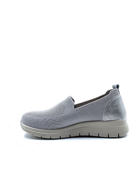 Анатомични Дамски Slip-On Сиви