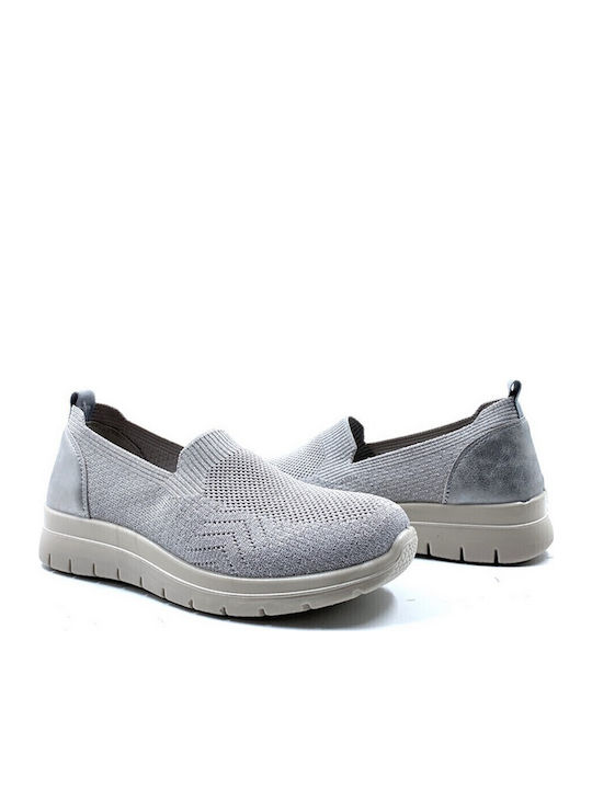 Анатомични Дамски Slip-On Сиви