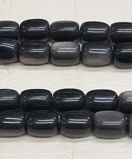 Roloi Komboloi Glass Worry Beads Black 31cm