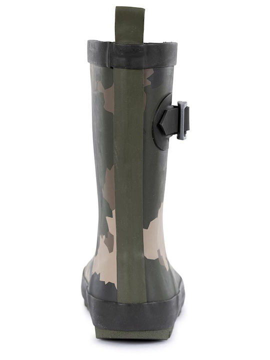 Παιδικές Γαλότσες mit Innenfutter Khaki
