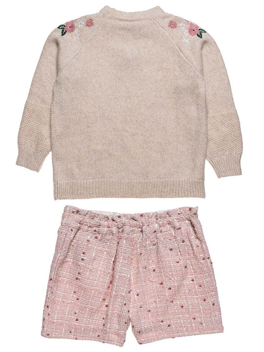 Alouette Kinder-Set mit Shorts 2Stück Beige