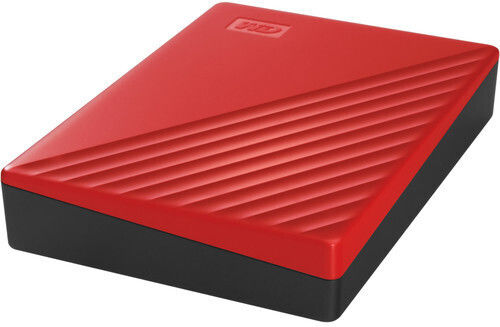 Western Digital My Passport USB 3.2 External 2.5" HDD 6TB Red