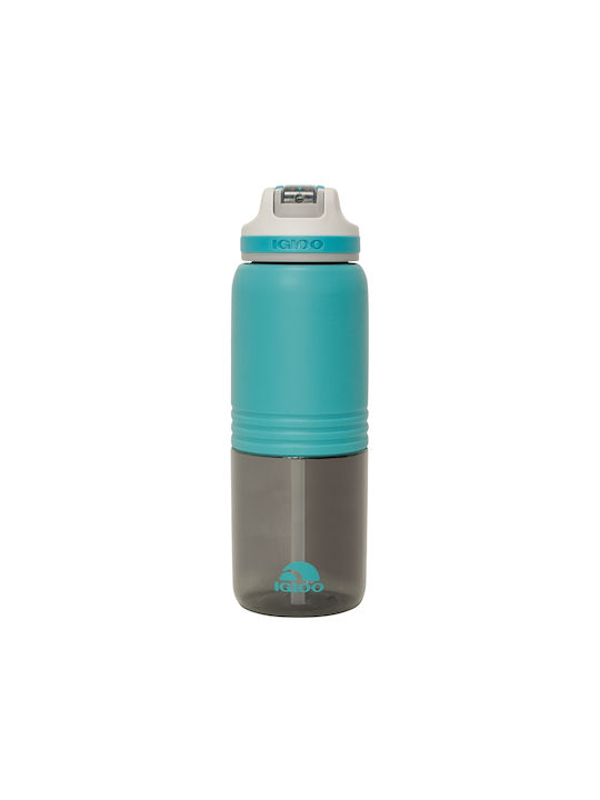 Igloo Swift Straw Πλαστικό Παγούρι 1065ml Τιρκουάζ Aqua