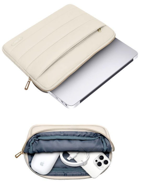 Tech-Protect Puffy Case for 16" Laptop Beige