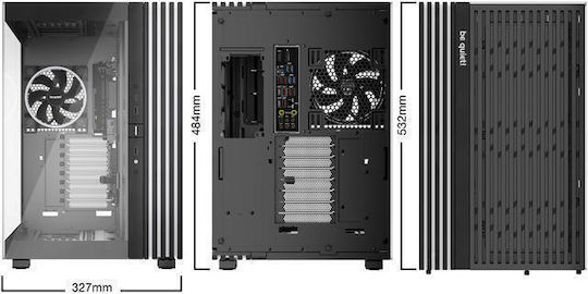 Be Quiet Light Base 900 FX Gaming Full Tower Computer Case with RGB Lighting Black