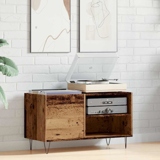 vidaXL Hi-Fi Furniture Brown 38x84.5x48cm