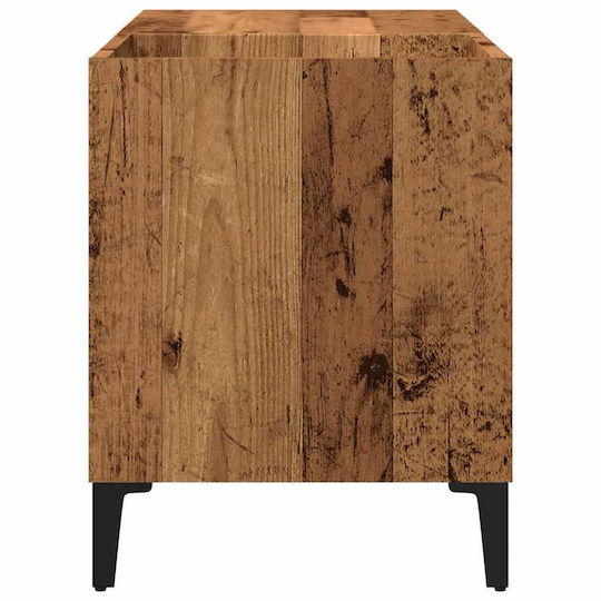 vidaXL Мебел за Hi-Fi Кафяв 38x84.5x48см