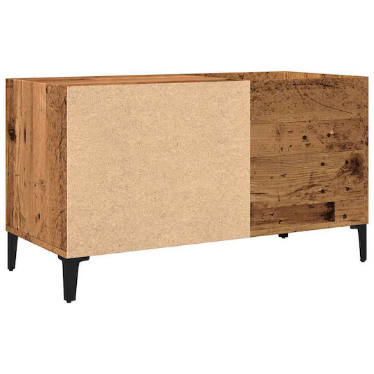 vidaXL Мебел за Hi-Fi Кафяв 38x84.5x48см